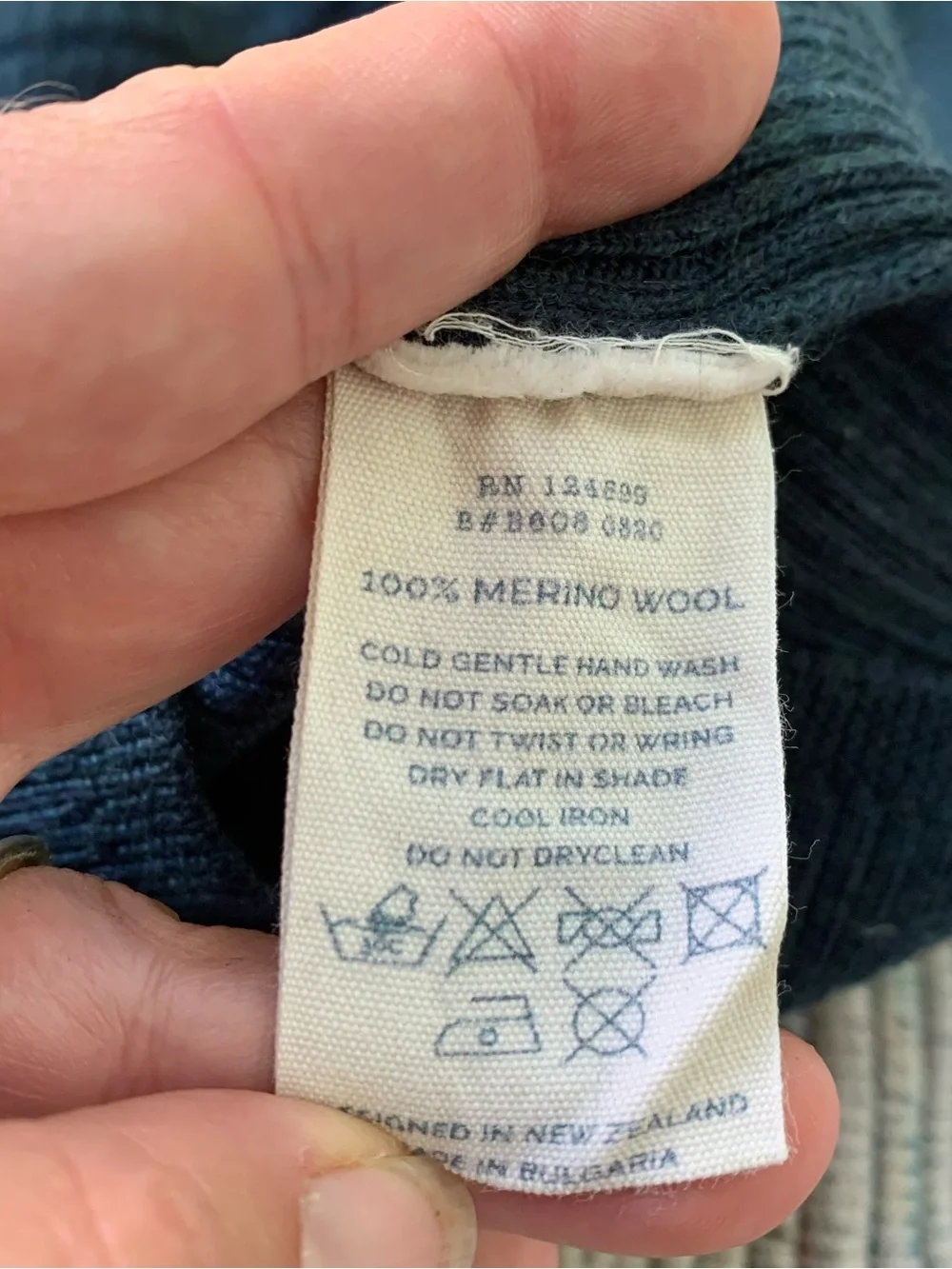Nui organics sweater